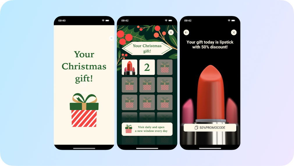 digital advent calendar for retail