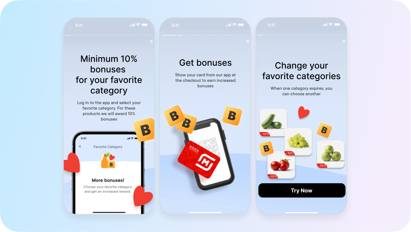 customer engagement in magnit mobile app