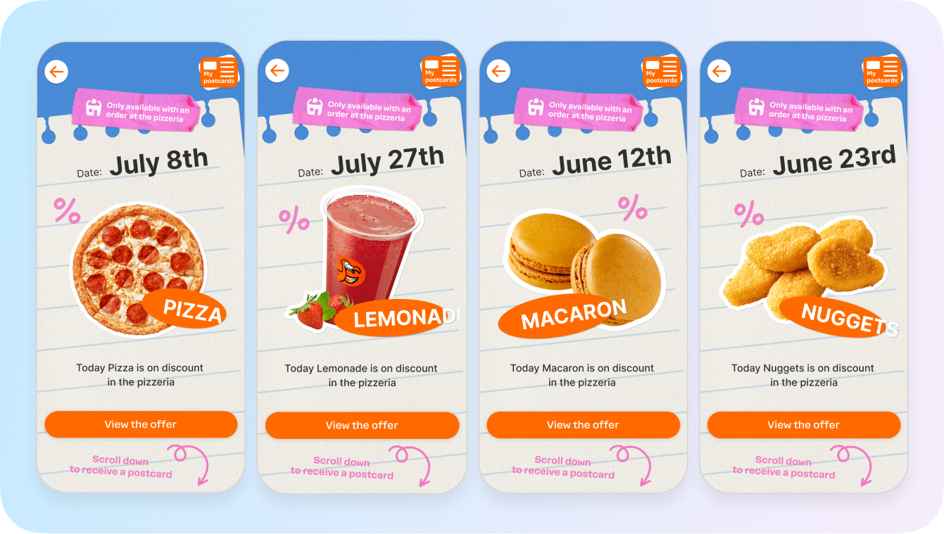 dodo special offer in a mobile app