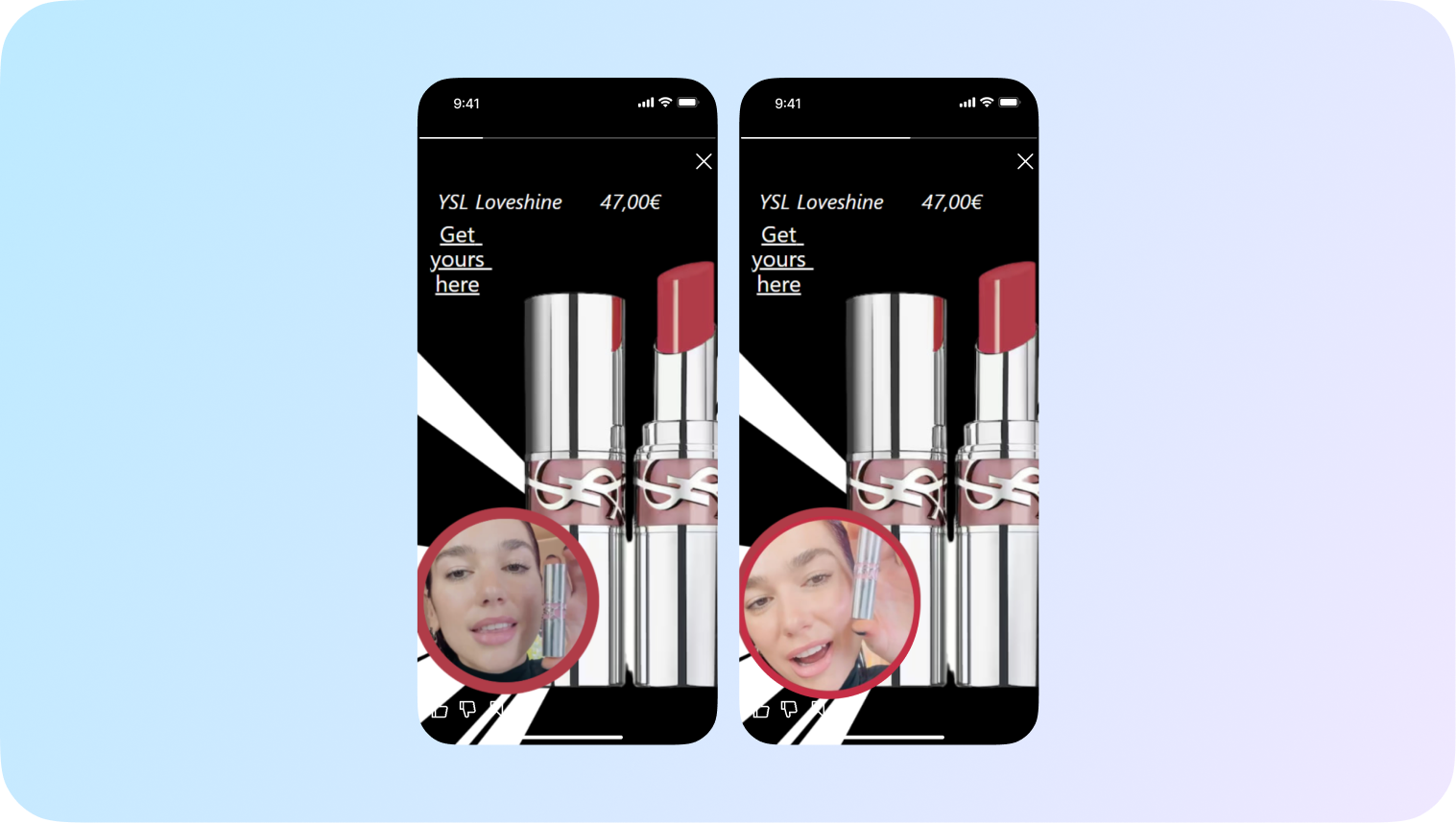influencer videos in mobile apps